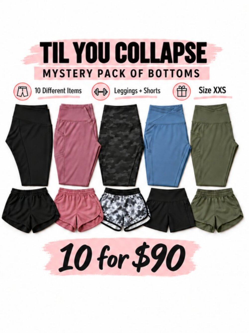 10 pack mystery bottoms